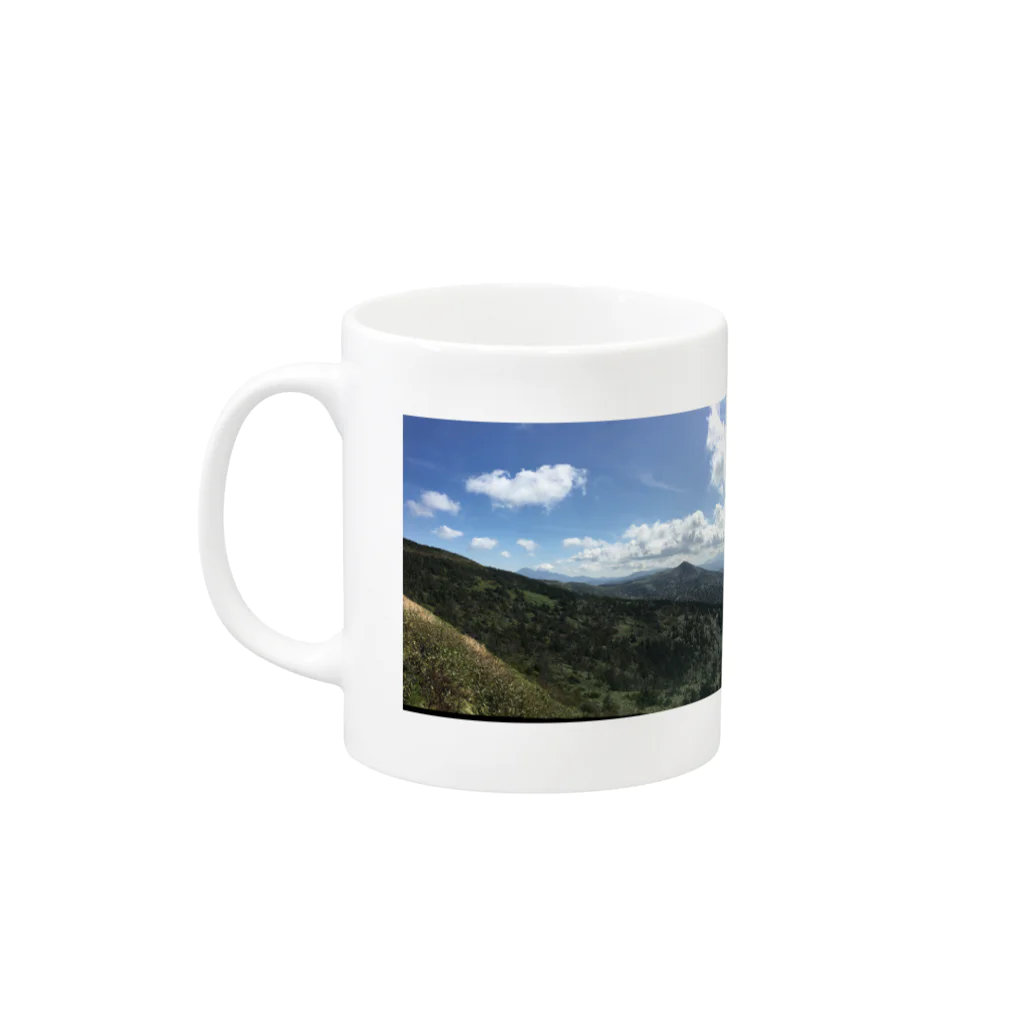 エアリエル@地球侵略中wのBeautiful Nature Mug :left side of the handle