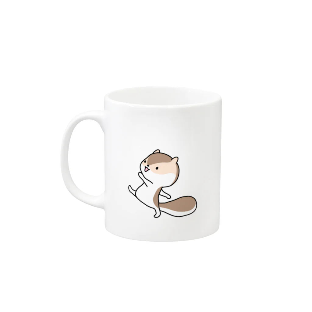 Pecoriの店のぺこぴよりすマグカップ Mug :left side of the handle