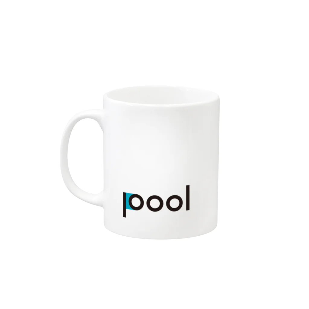 ミラクルペイント公式グッズショップのPOOL Mug :left side of the handle