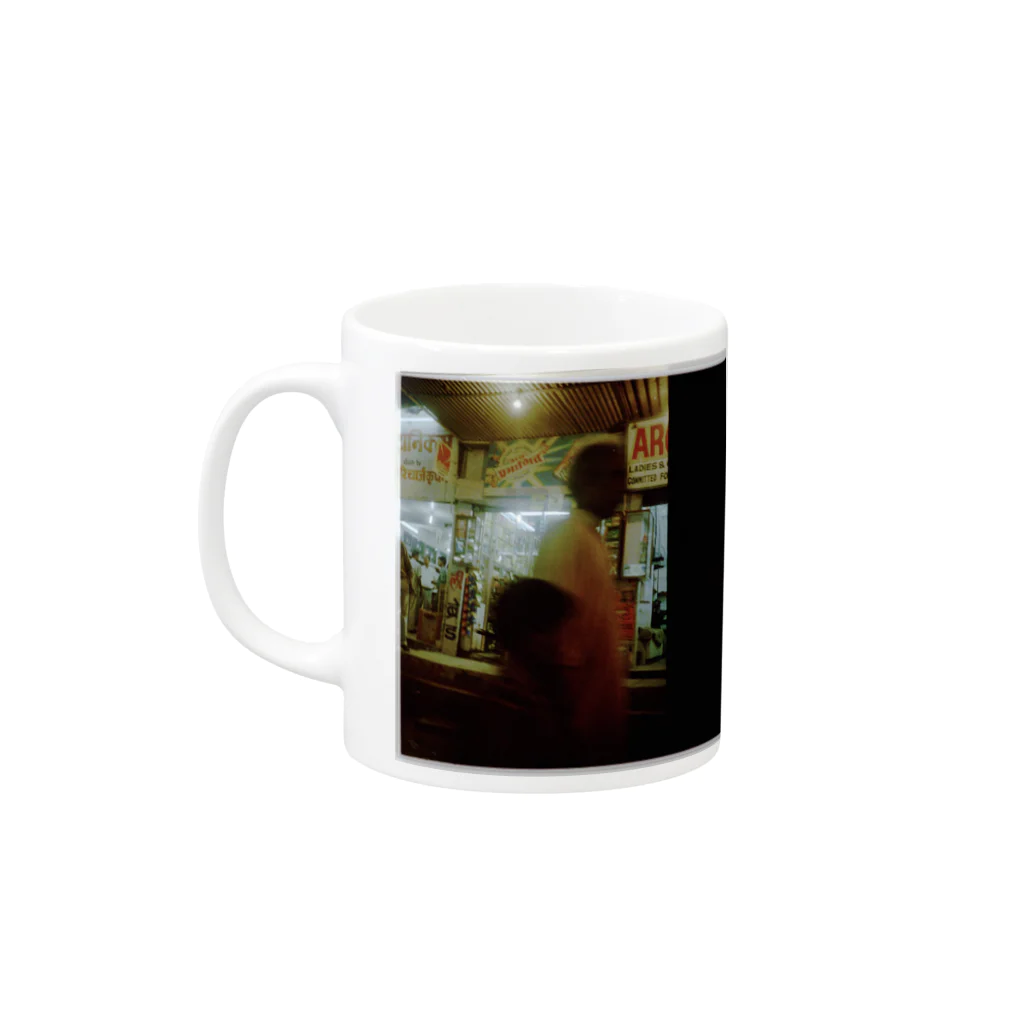 ryo_tasaitoh sampleのインド Mug :left side of the handle