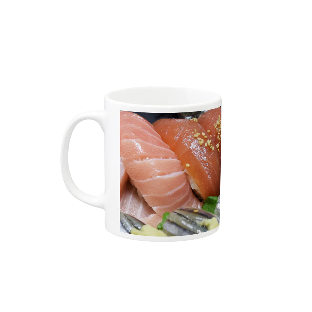 tabiのtuna Mug :left side of the handle