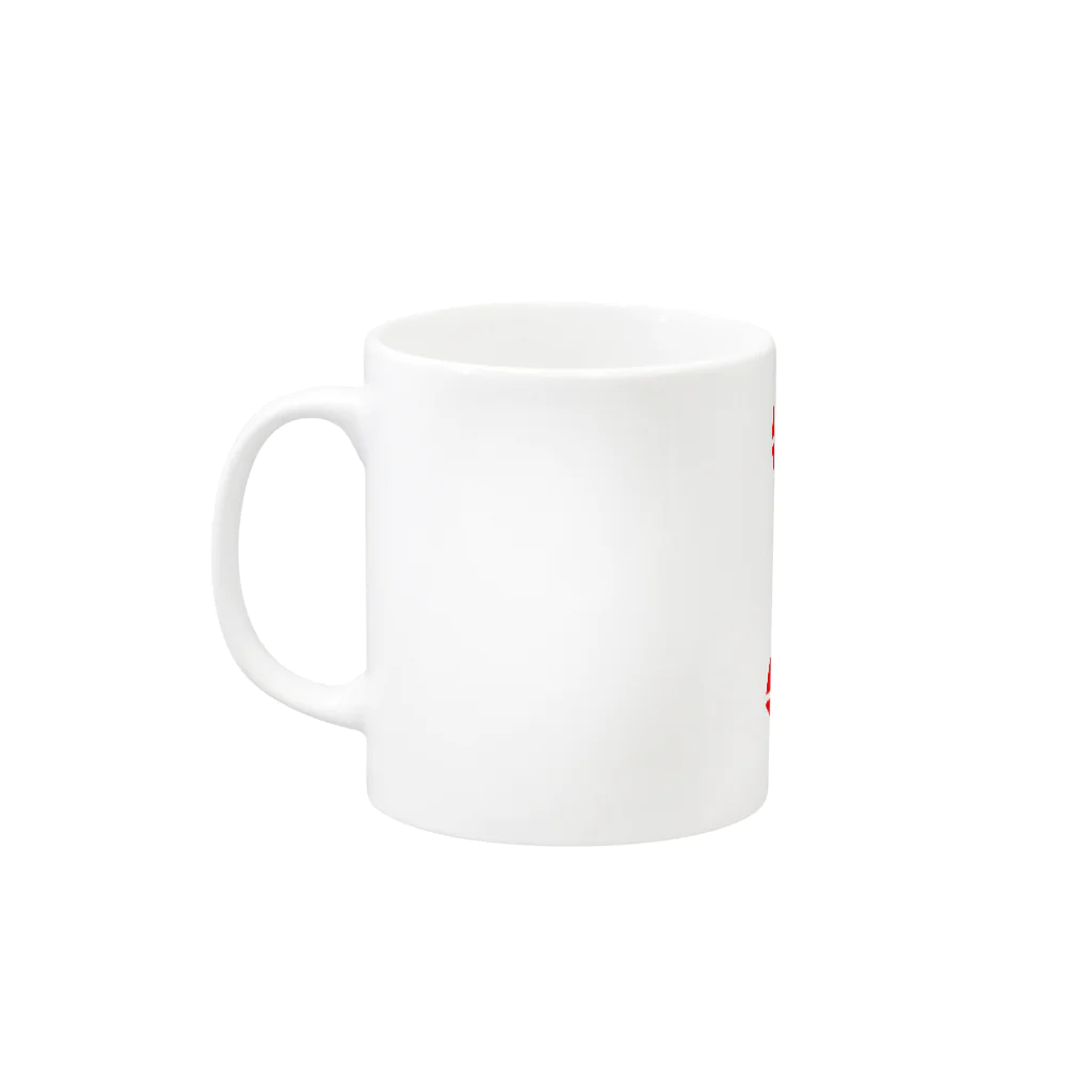 Team Nのちゅっ Mug :left side of the handle