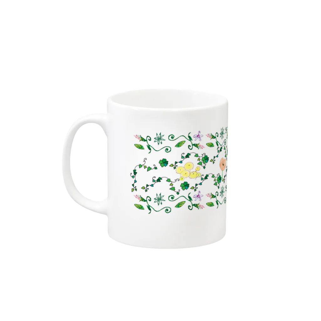 ひとひら物販のひとひらマグカップ２０１８ Mug :left side of the handle