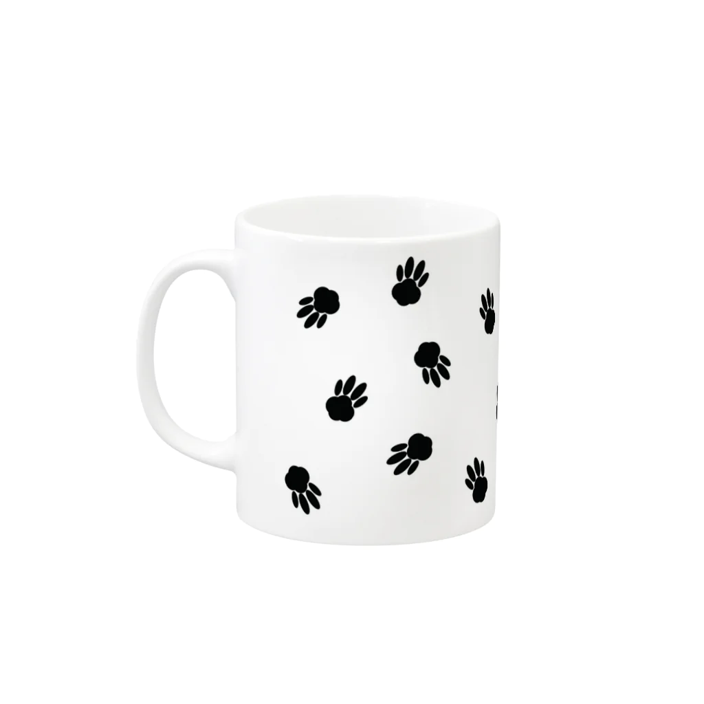 ごまSHOPのマグカップ Mug :left side of the handle