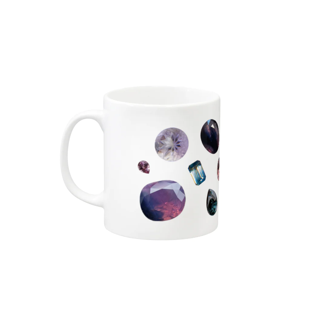 MyamoのLES BIJOUX DE MYAMO（グラス・マグ） Mug :left side of the handle