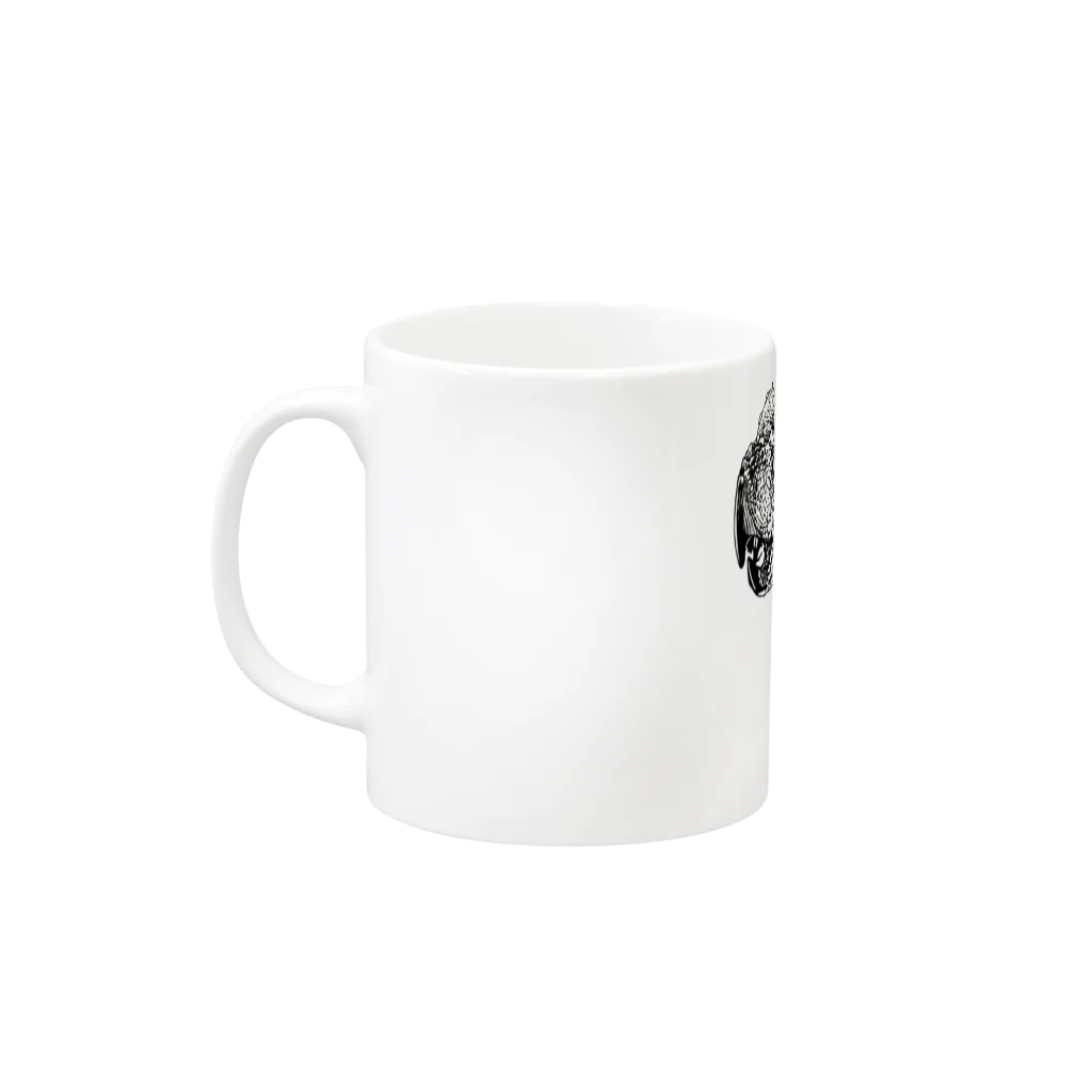 segasworksのプロトケラトプス Mug :left side of the handle