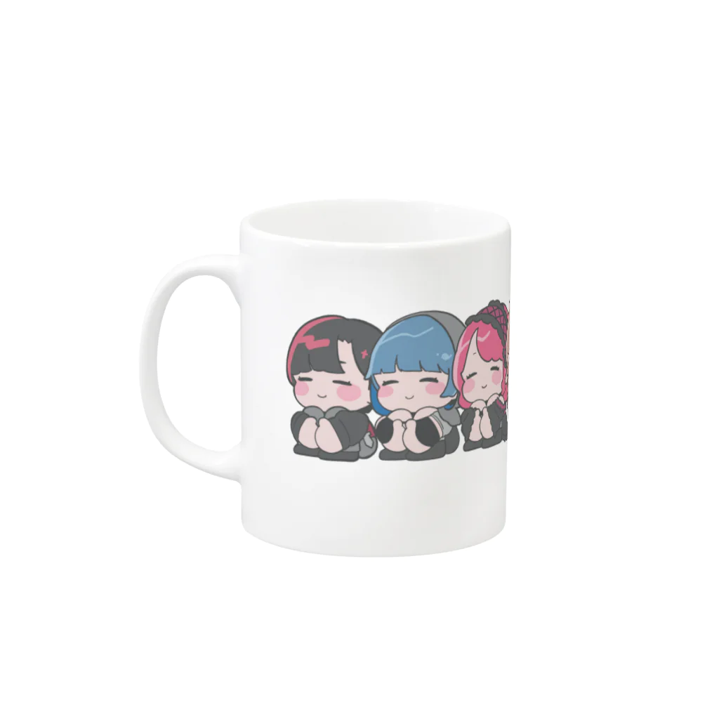 ∞lette OFFICIAL STOREのみにぱれっと Mug :left side of the handle