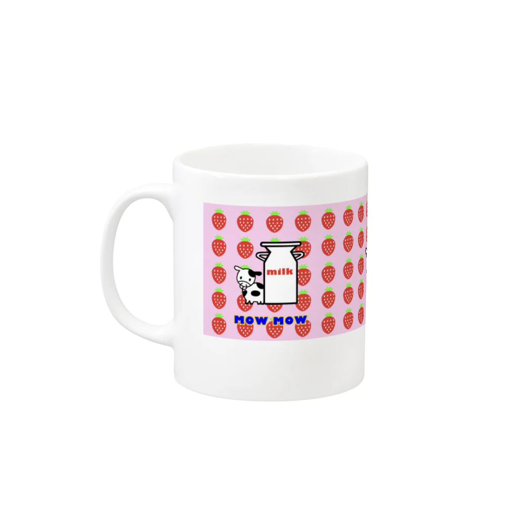 MOW MOWのMOW MOW Mug :left side of the handle