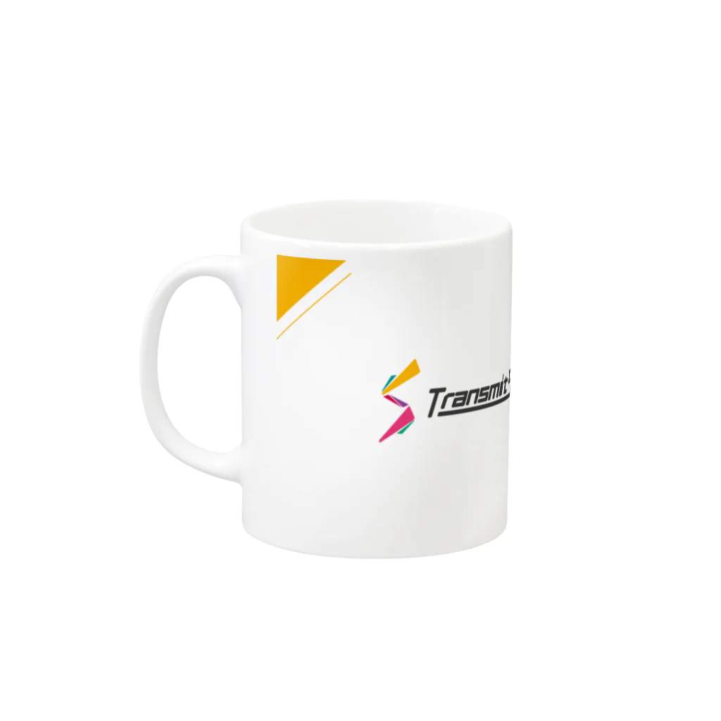 Transmit_Streamersの【公式】Transmit Streamers 山吹ひなた マグカップ Mug :left side of the handle