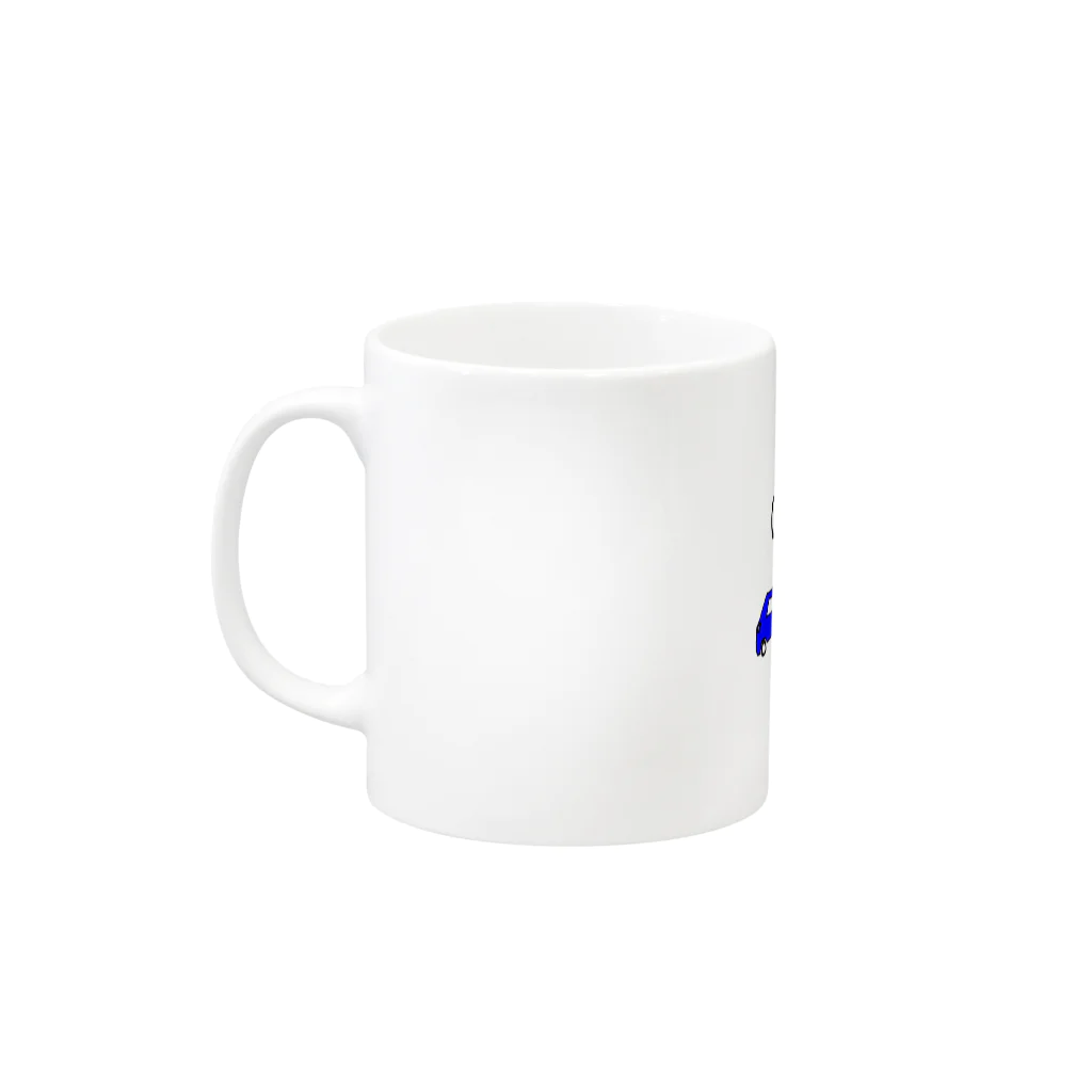 NIKORASU GOのこむで、はよせんと Mug :left side of the handle