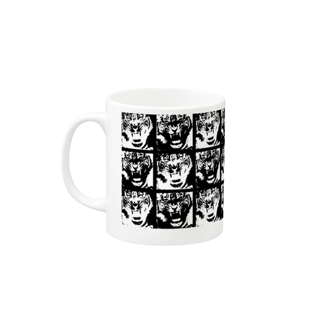 GRAPHIC × RECORDSのTalk about YOU!　マグカップ Mug :left side of the handle