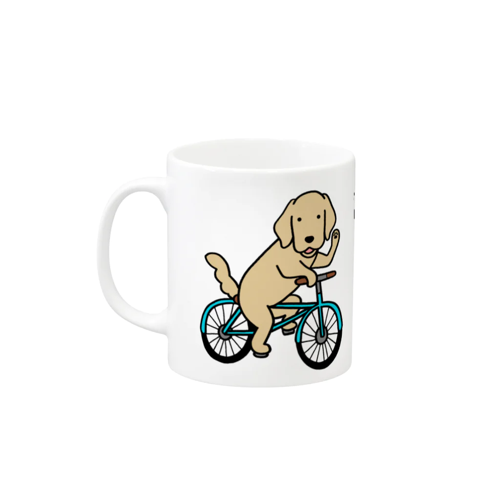 efrinmanのbicycle 3 Mug :left side of the handle