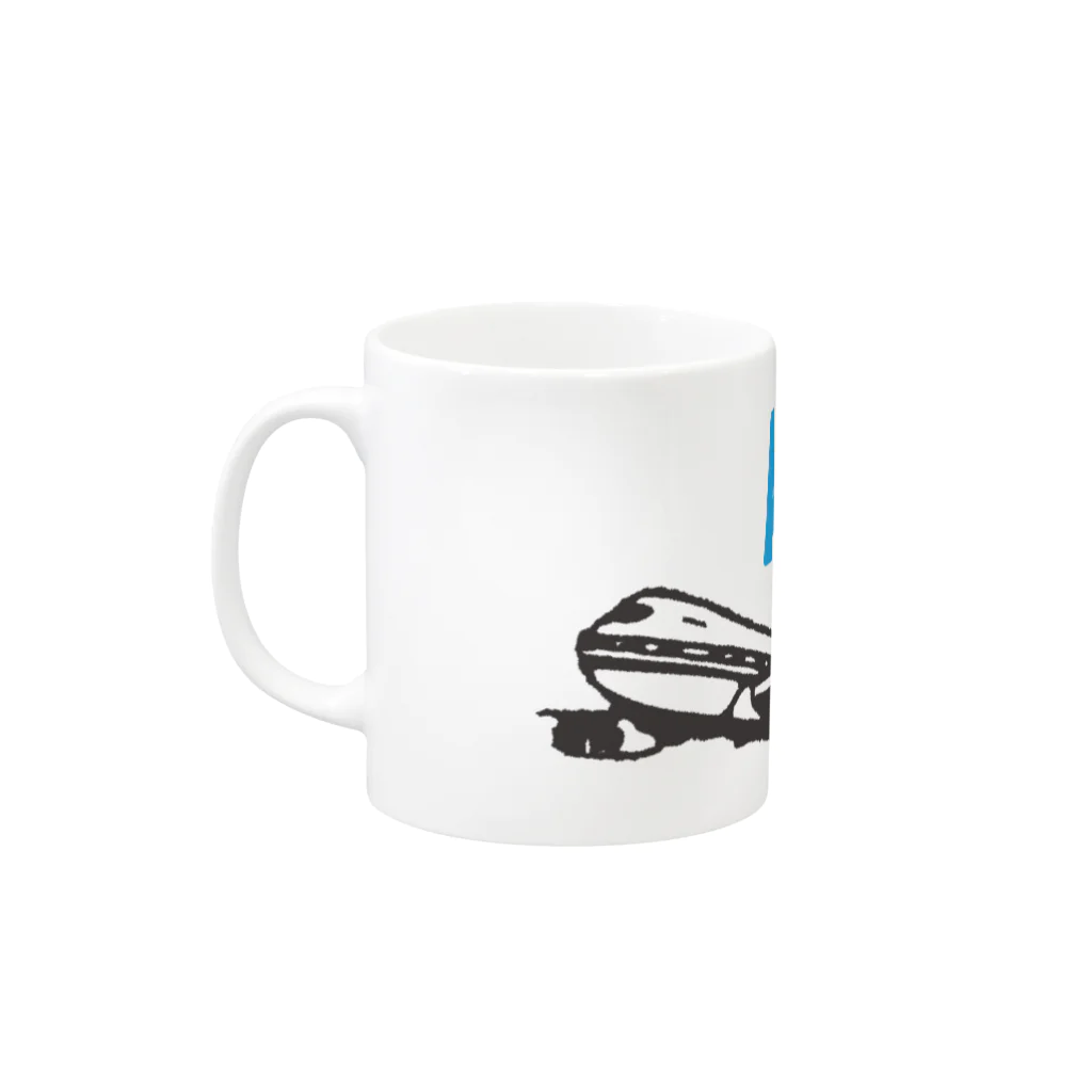 TamaLuckDesignの"AIR"  Mug :left side of the handle