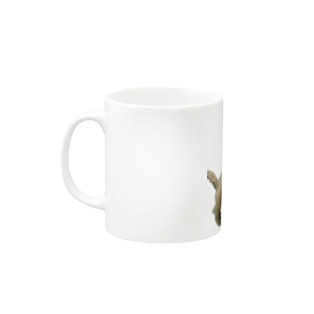 fkmkのチワワ のさくら Mug :left side of the handle