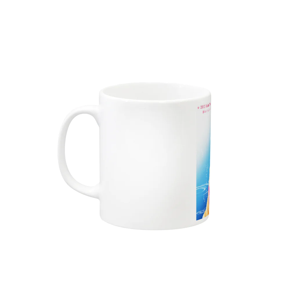 桜さつき と 神楽鈴の2012年アイコン　ラーシャ Mug :left side of the handle