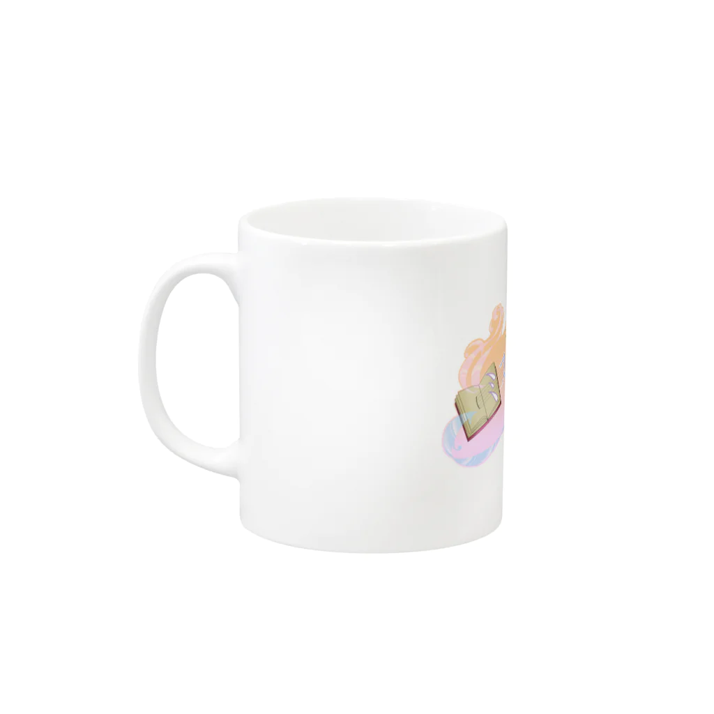 桜さつき と 神楽鈴のミストルァルタ Mug :left side of the handle