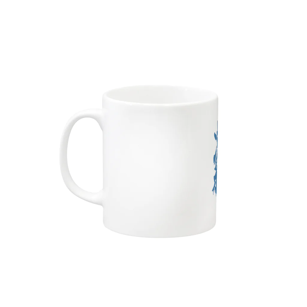 ちきゅうちゃん【公式】/ちきゅうの出来事の全球凍結 Mug :left side of the handle