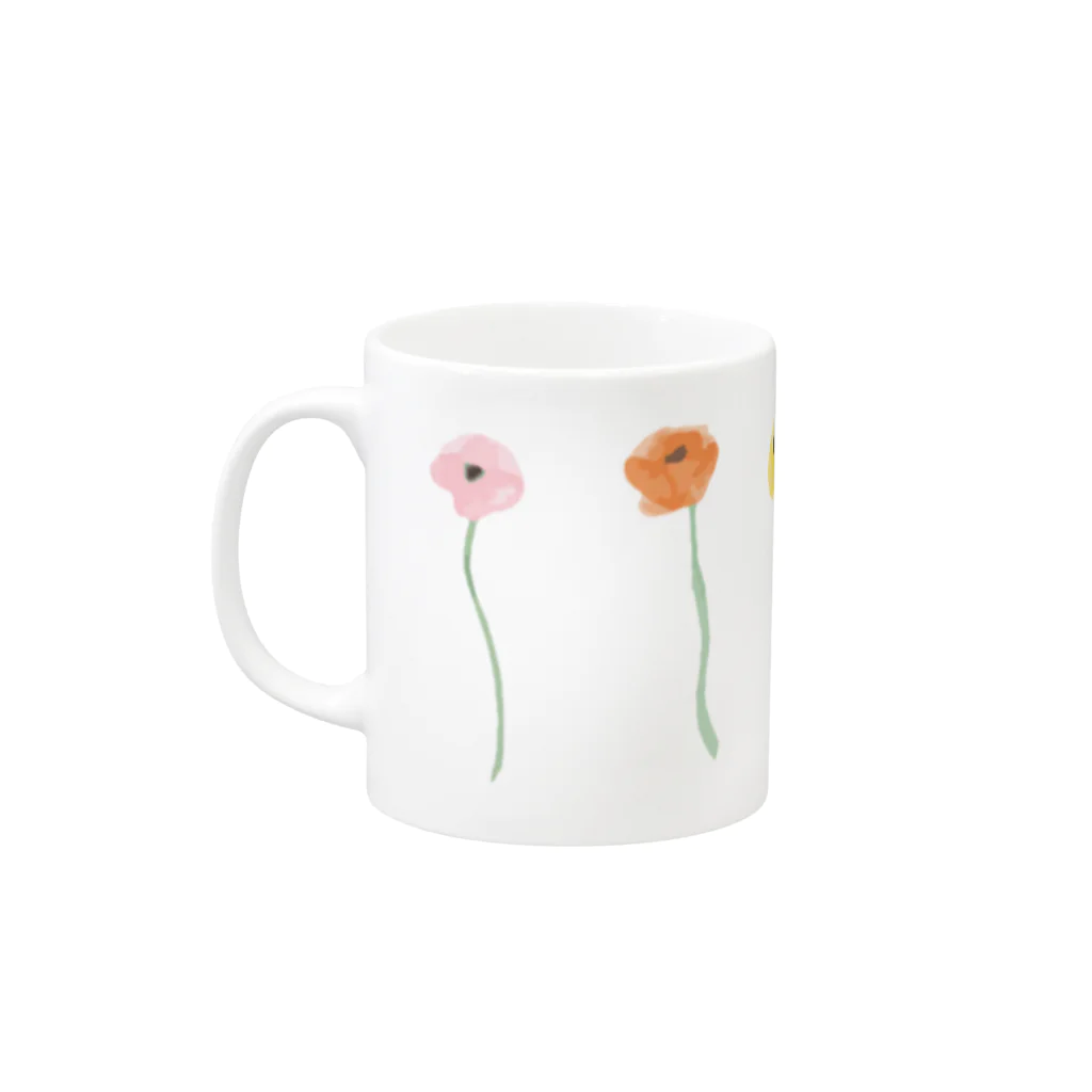 mon  parfaitのspring flowers 2 Mug :left side of the handle