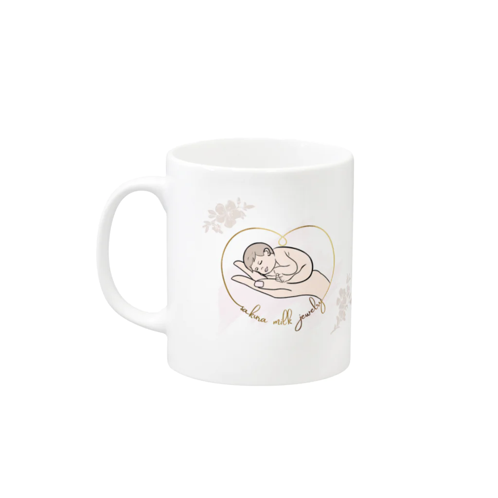 SMJのMUG マグカップの取っ手の左面