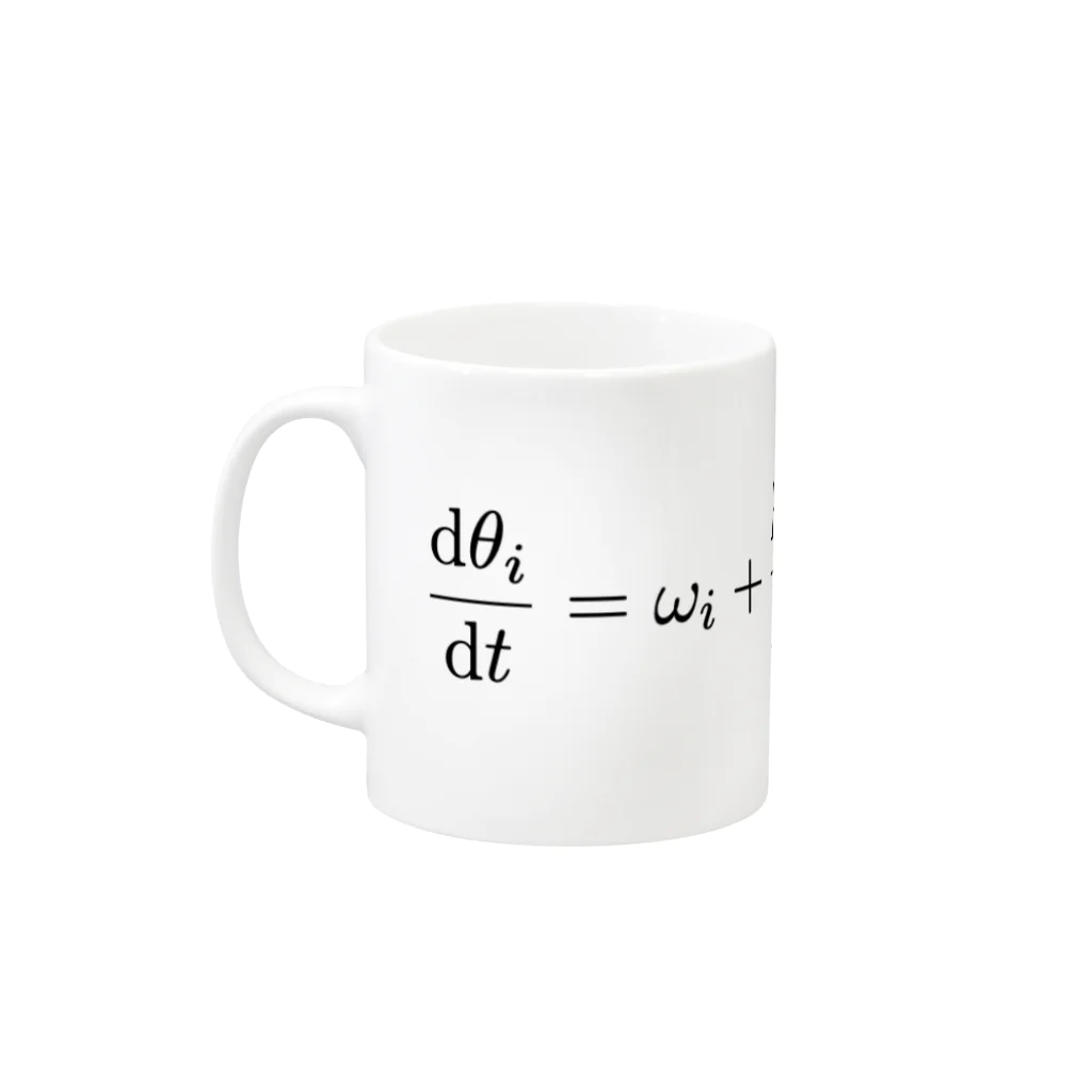 方程式SHOPの蔵本モデル Mug :left side of the handle