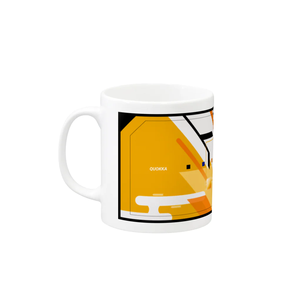 Quokka_QOKのQOKグッズ Mug :left side of the handle