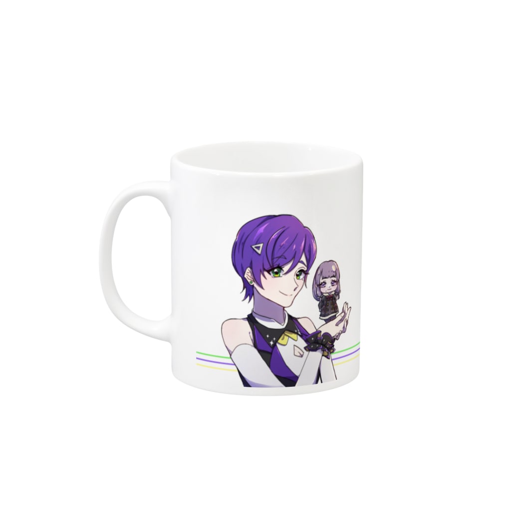堀越あやめのサイン入りマグ(数量限定) Mug :left side of the handle