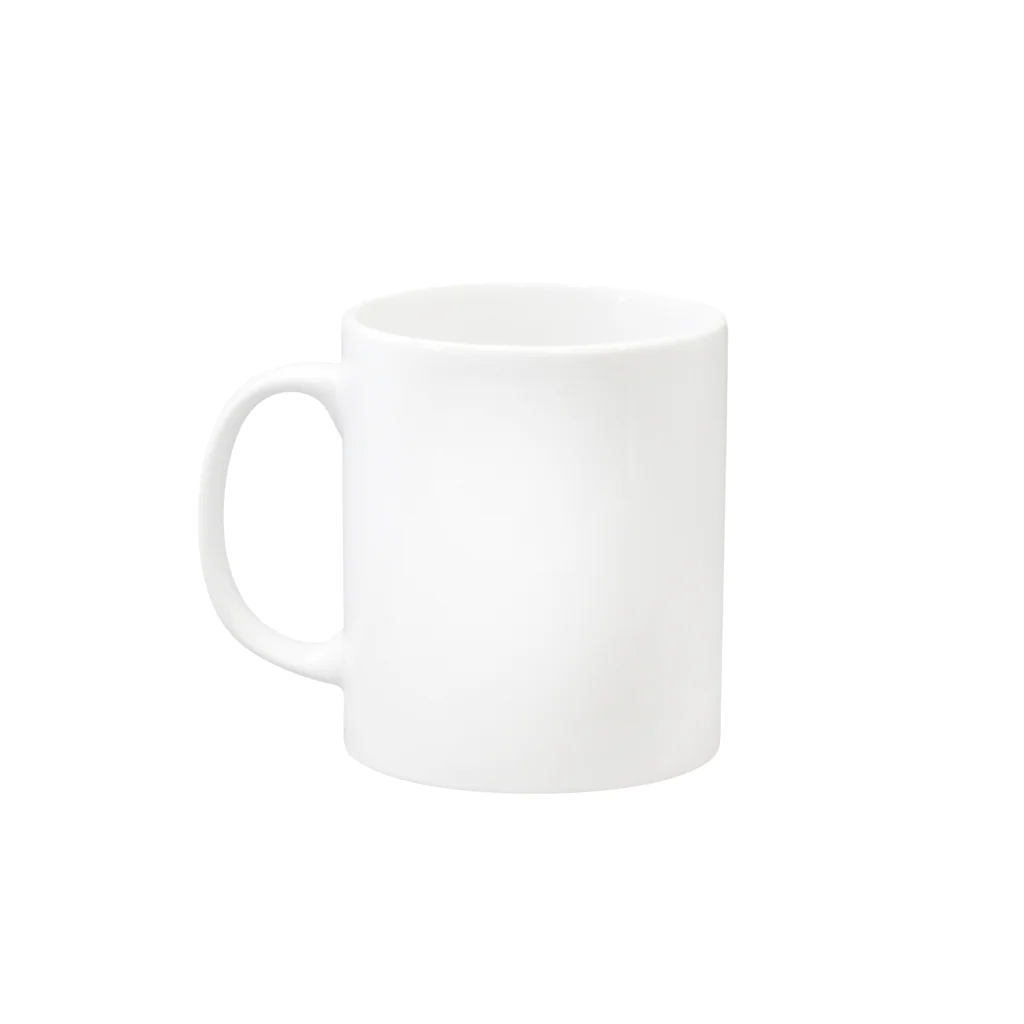 有限会社サイエンスファクトリーのベンガルワシミミズクのヘッキー【縦/clear】 Mug :left side of the handle