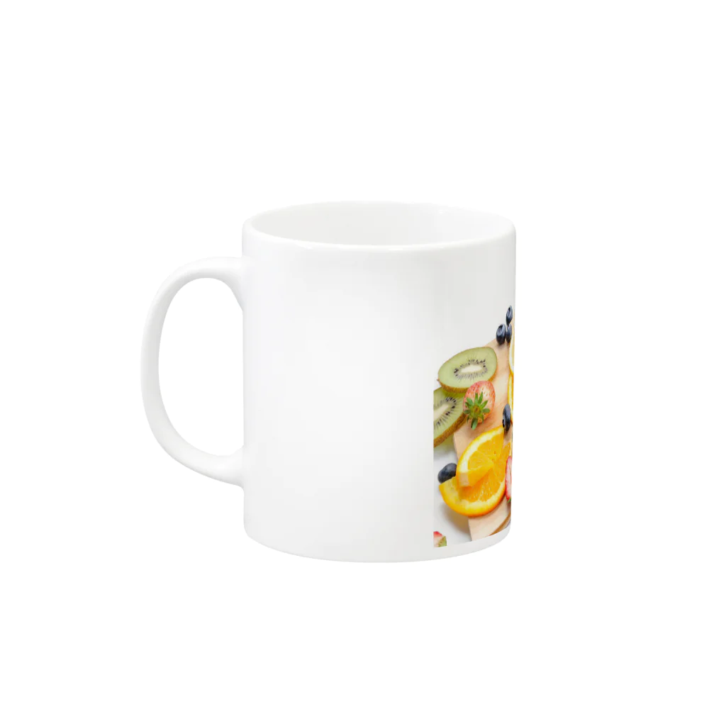 KのFRUITY Mug :left side of the handle