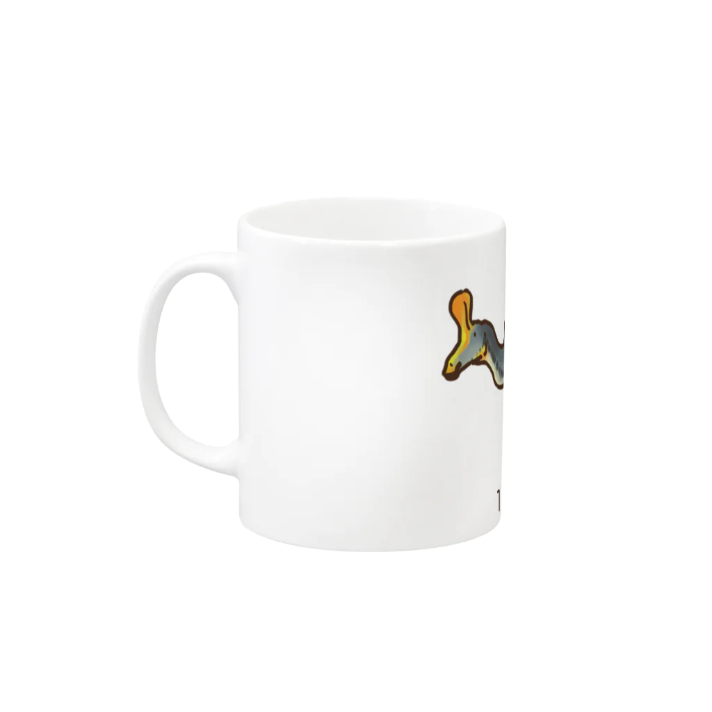 segasworksのチンタオサウルス・スピノリヌス（白亜紀の牛たち より） Mug :left side of the handle