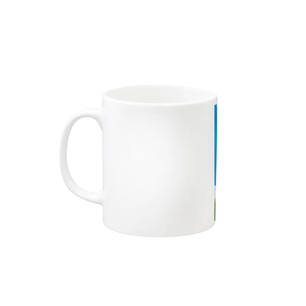 s.i.d.のs.i.d.青空SAISAIくん Mug :left side of the handle