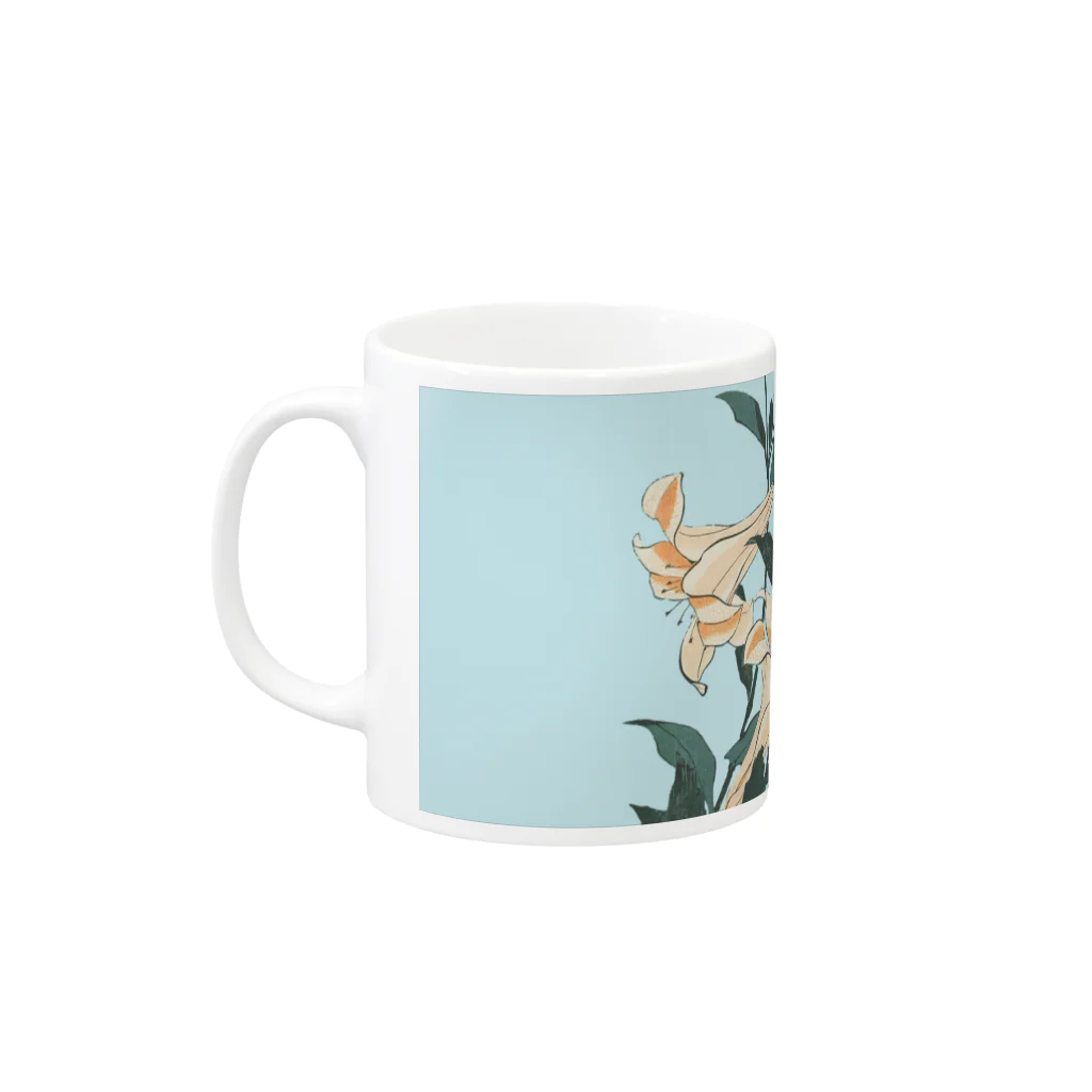 ZEN art marketのYURI｜マグカップ Mug :left side of the handle