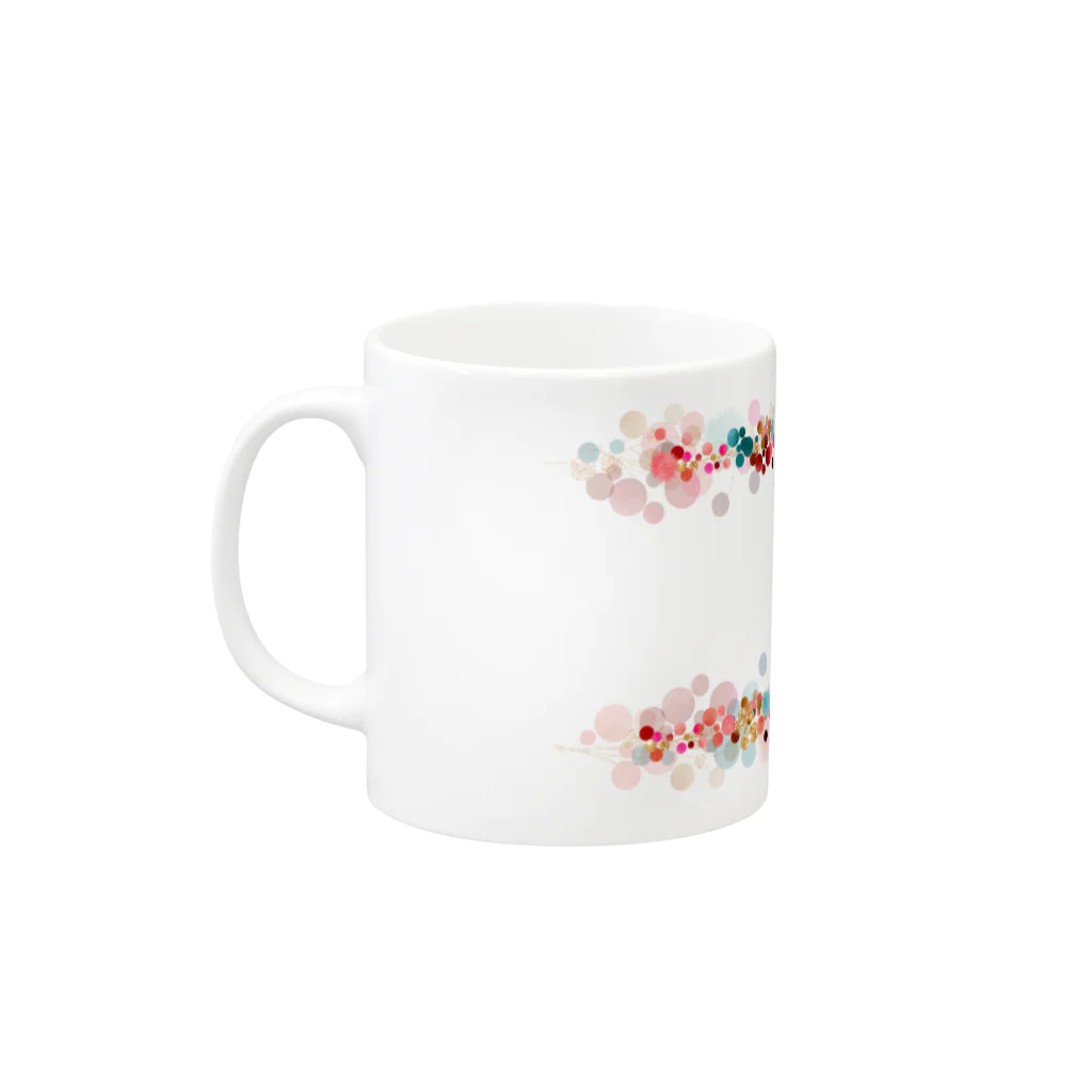 LuLaLysのPale Colors Mug :left side of the handle