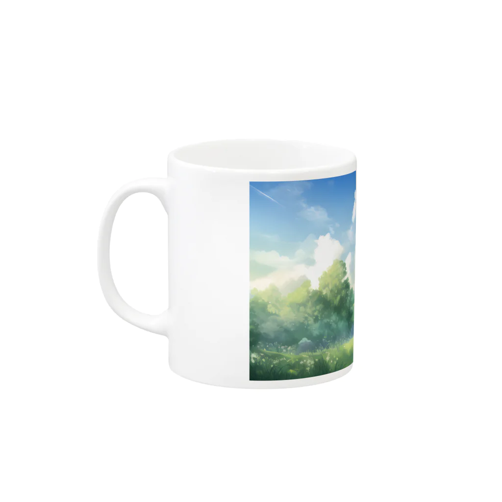 Solanine-ProjectのInvigorating Sky Mug :left side of the handle