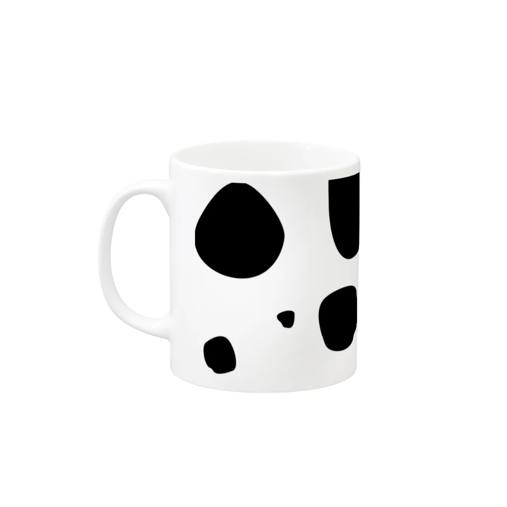 Cowzaの牛柄 Mug :left side of the handle