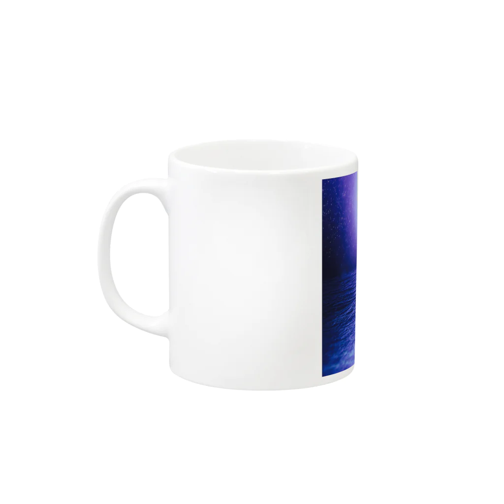 R のR Mug :left side of the handle