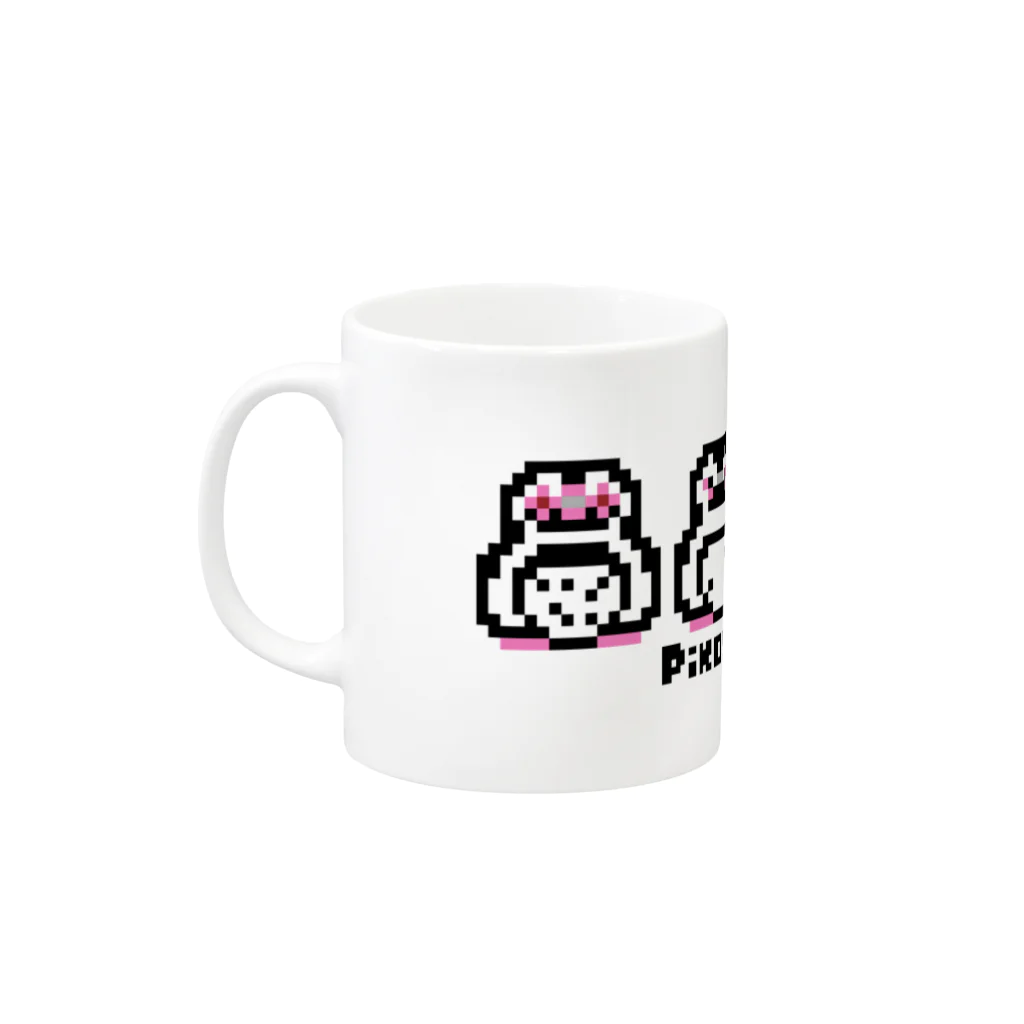 ヤママユ(ヤママユ・ペンギイナ)のピコスフェニスカス(よこ) Mug :left side of the handle