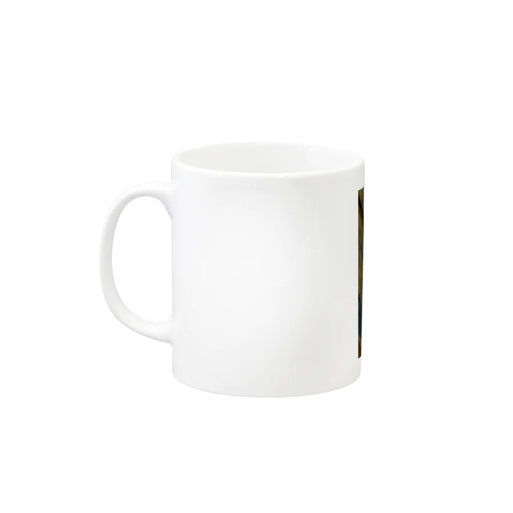 havenmaster88のダークトリコロール Mug :left side of the handle