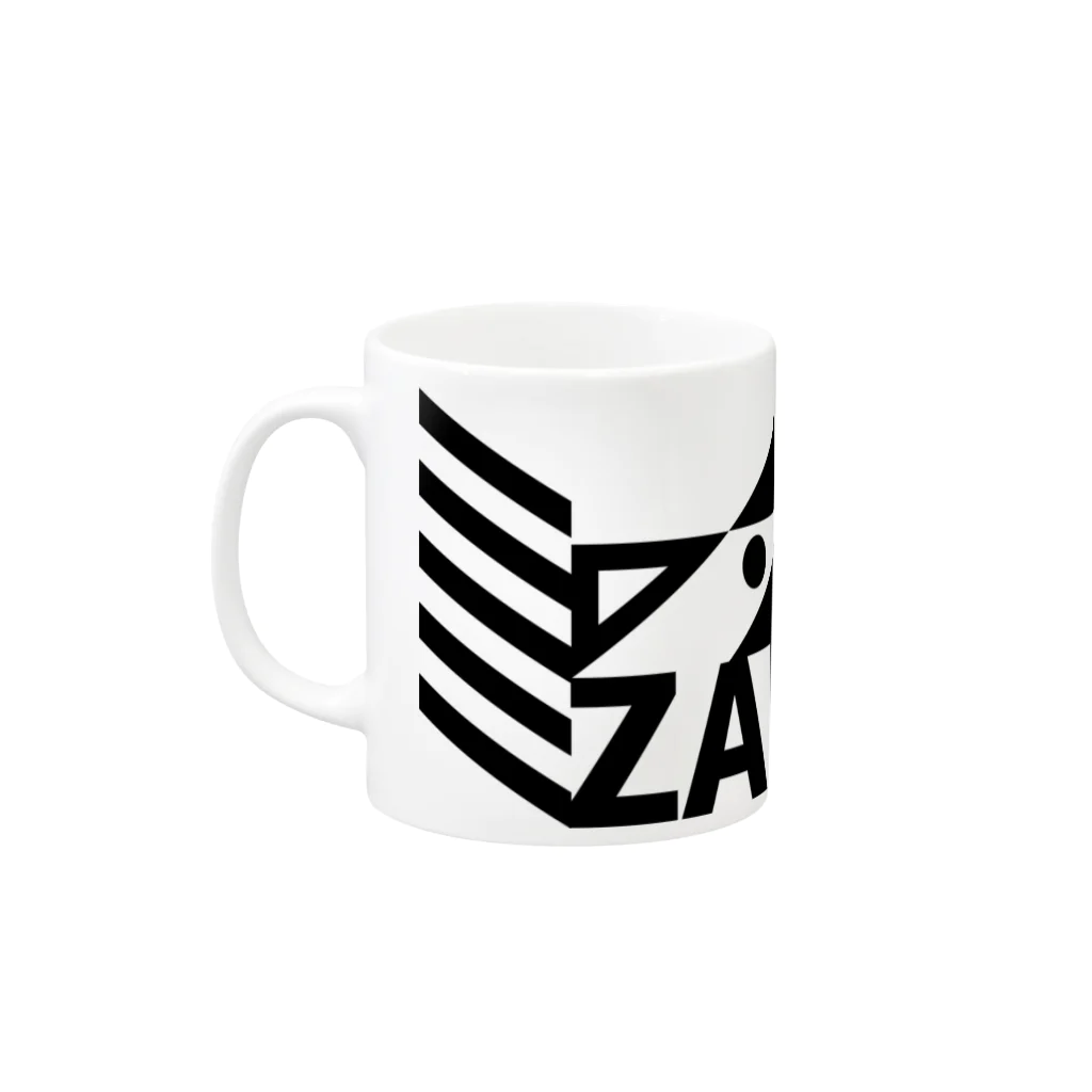 ZAKUNI ShopのZAKUNI Mug (Chicago) マグカップの取っ手の左面