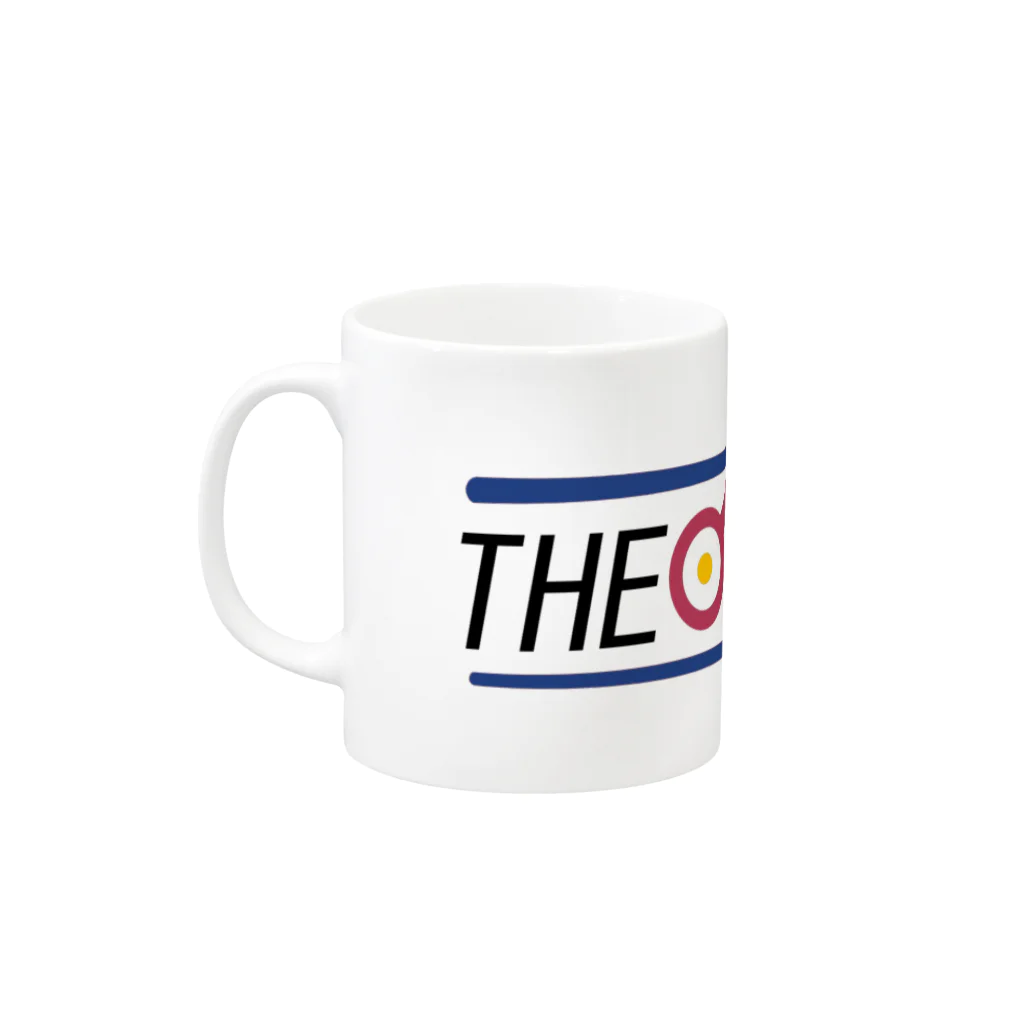 KAI-TELEVISIONのTHE OHCRY'S（切り抜き文字） Mug :left side of the handle