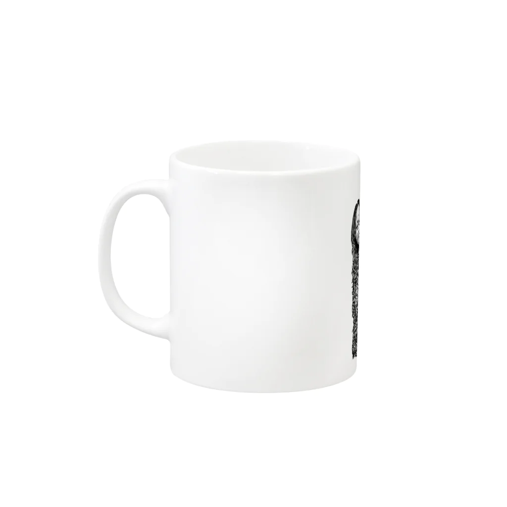 カンノマサヒロの不穏な #002 Mug :left side of the handle