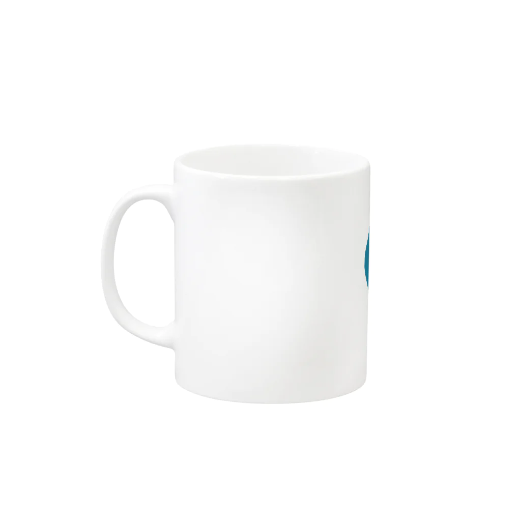 YKR-officeのシーカヤック雲形 Mug :left side of the handle