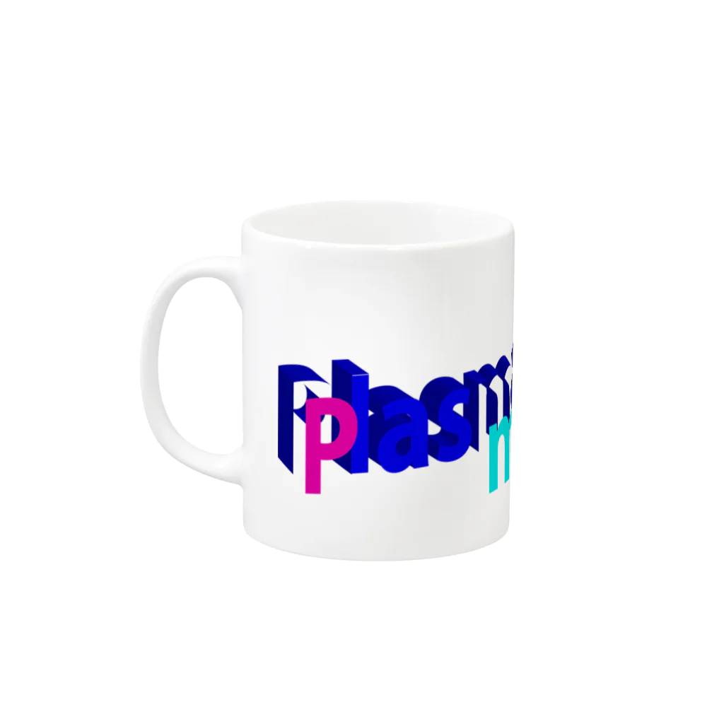 　PlasmaAttackの装備品のPLASMA ATTACKの装備 Mug :left side of the handle