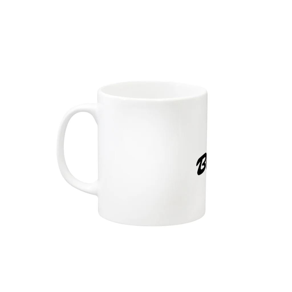 ArayashikI_Japanの炎-Blazing Fire-【飲み物容器類】 Mug :left side of the handle