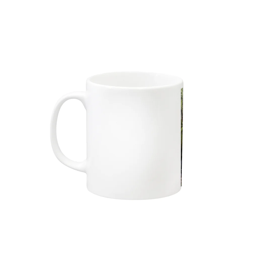 はらけんの焚火をするはらけん Mug :left side of the handle