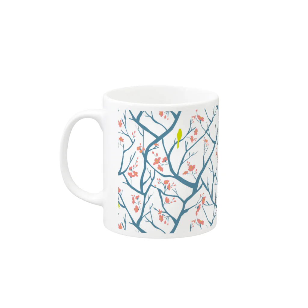 じゅきおのbranch Mug :left side of the handle