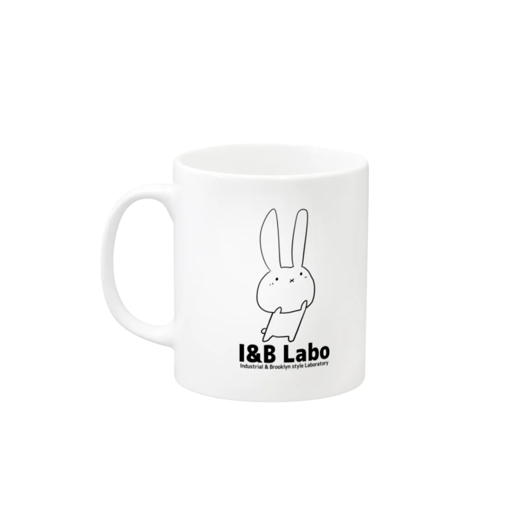 I&B Laboの安藤-yoko2 マグカップの取っ手の左面