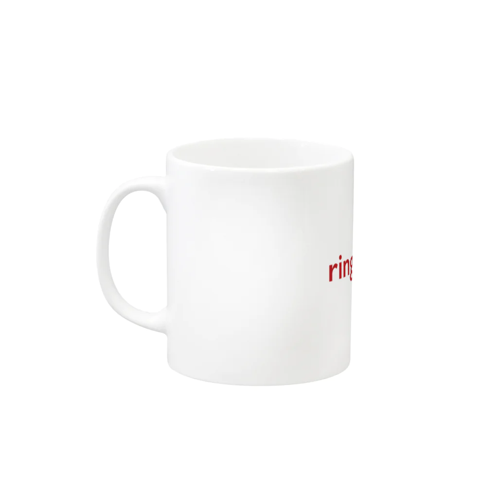 ringoameincのringoame inc. Mug :left side of the handle