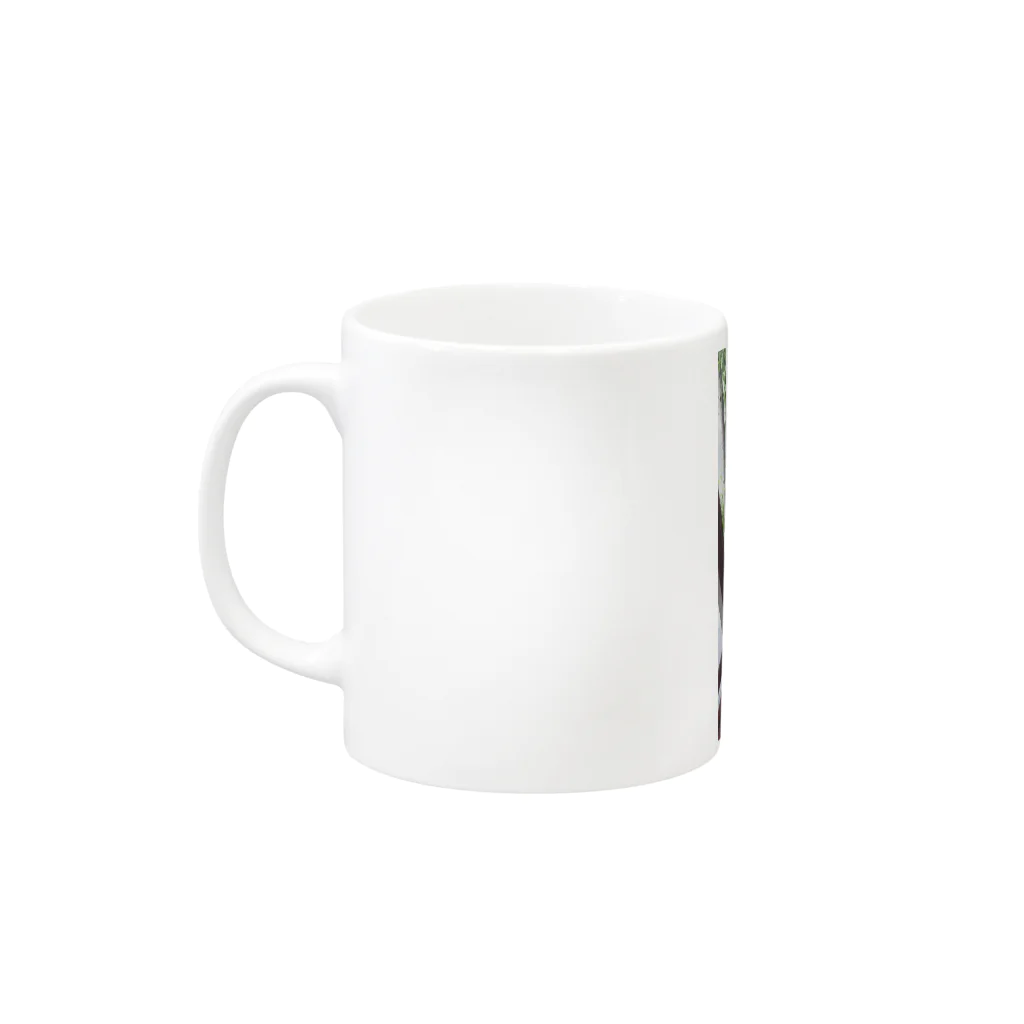 アオイアンナのアオイアンナマグカップＡ Mug :left side of the handle