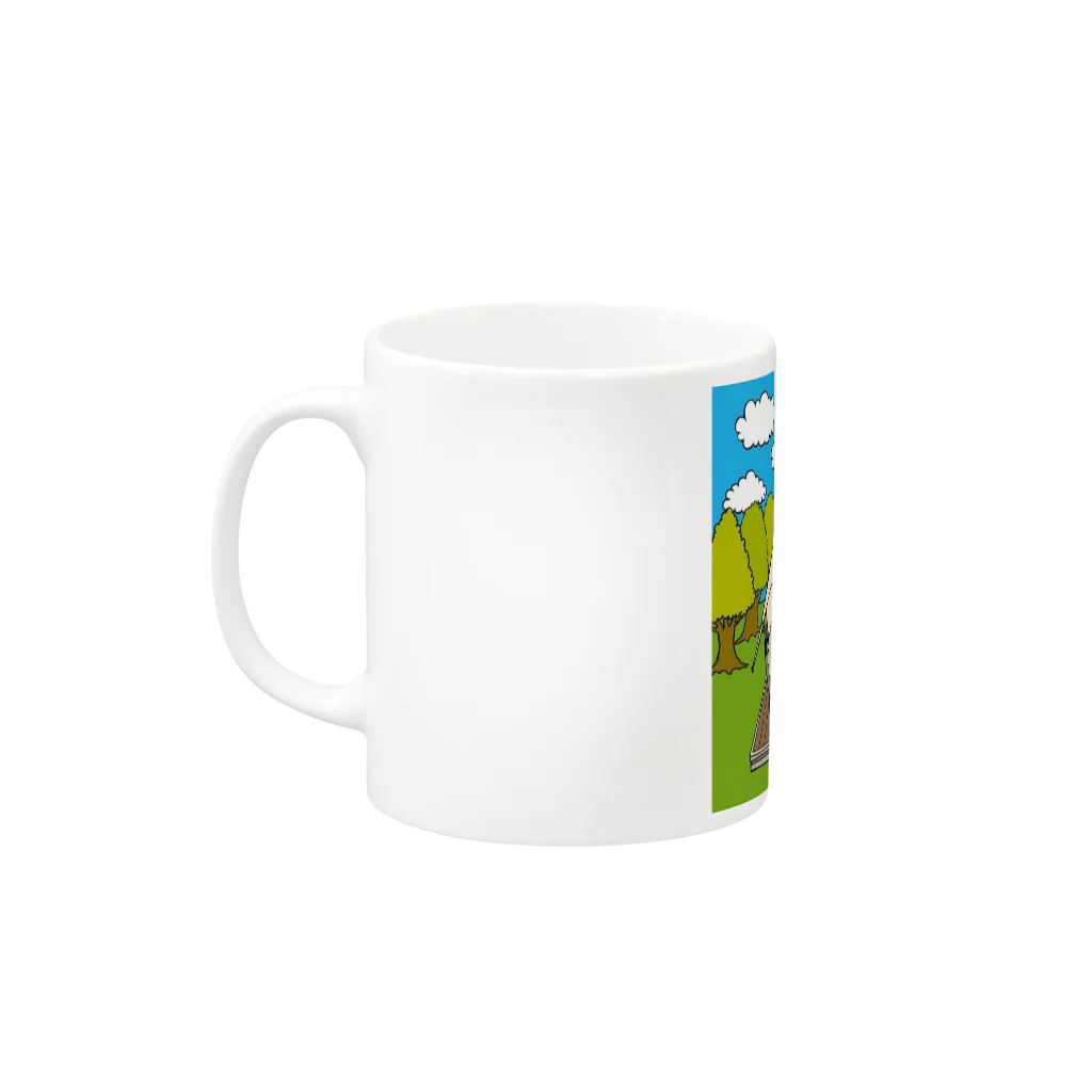 FUMOTOのFUMOマグ Mug :left side of the handle