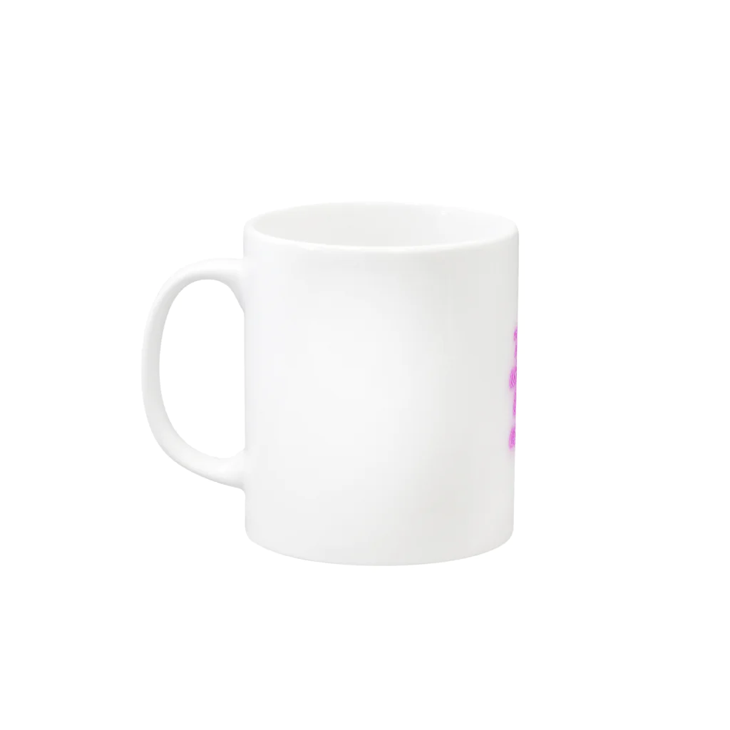 Yamapの"I don't know why, but I feel like money is coming to me." Mug :left side of the handle